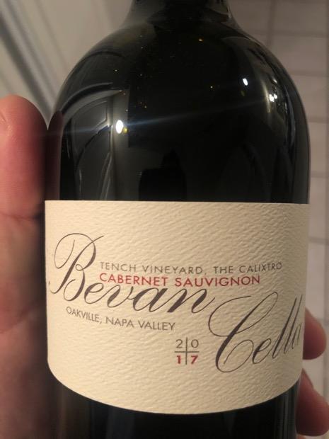 2016 Bevan Cellars Cabernet Sauvignon Sentinel Ridge Vineyard Usa California Napa Valley Howell Mountain Cellartracker