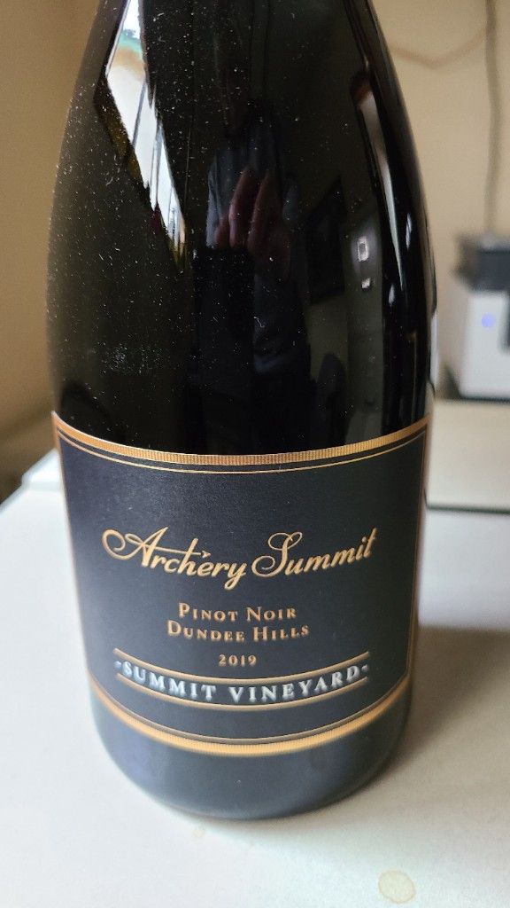 2019 Archery Summit Pinot Noir Summit Vineyard, USA, Oregon, Willamette