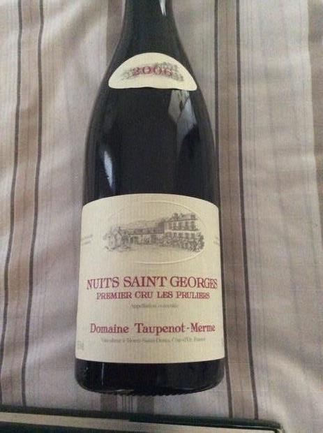 2006 Domaine Taupenot-Merme Nuits-Saint-Georges 1er Cru Les