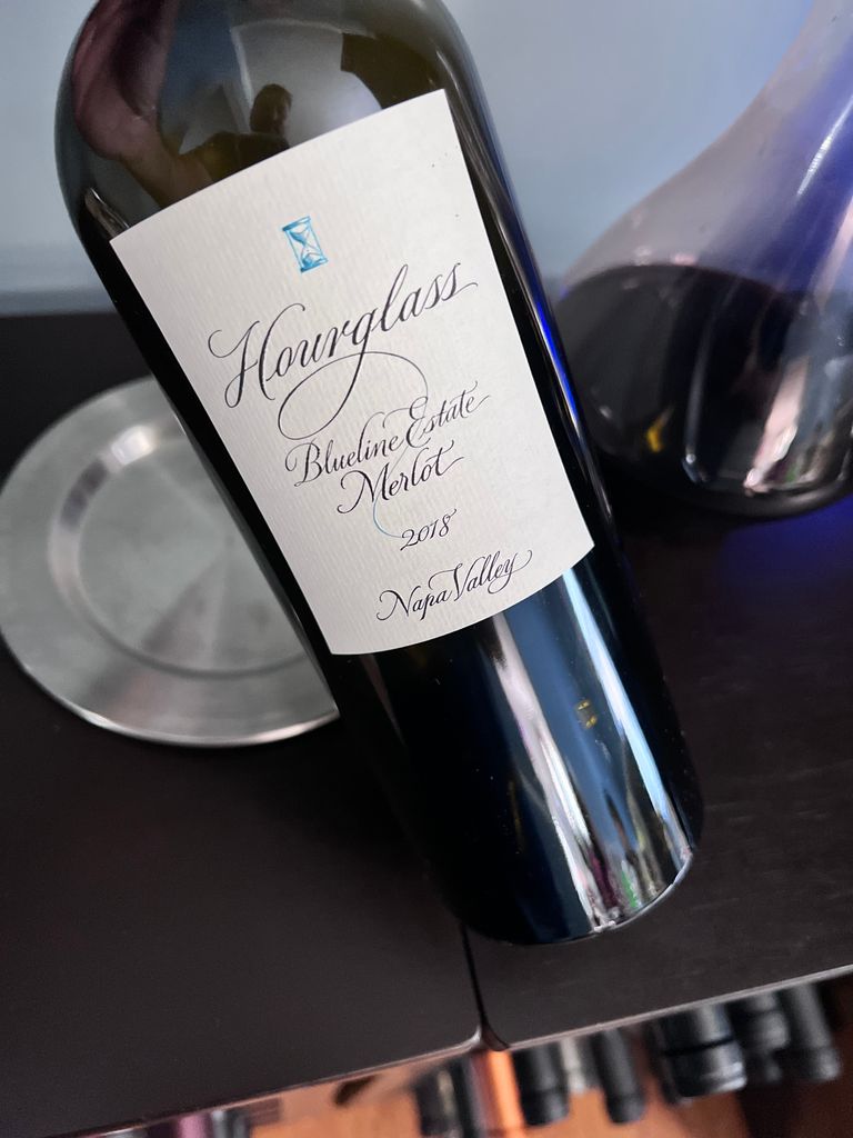 Hourglass blueline 2025 estate merlot 2019