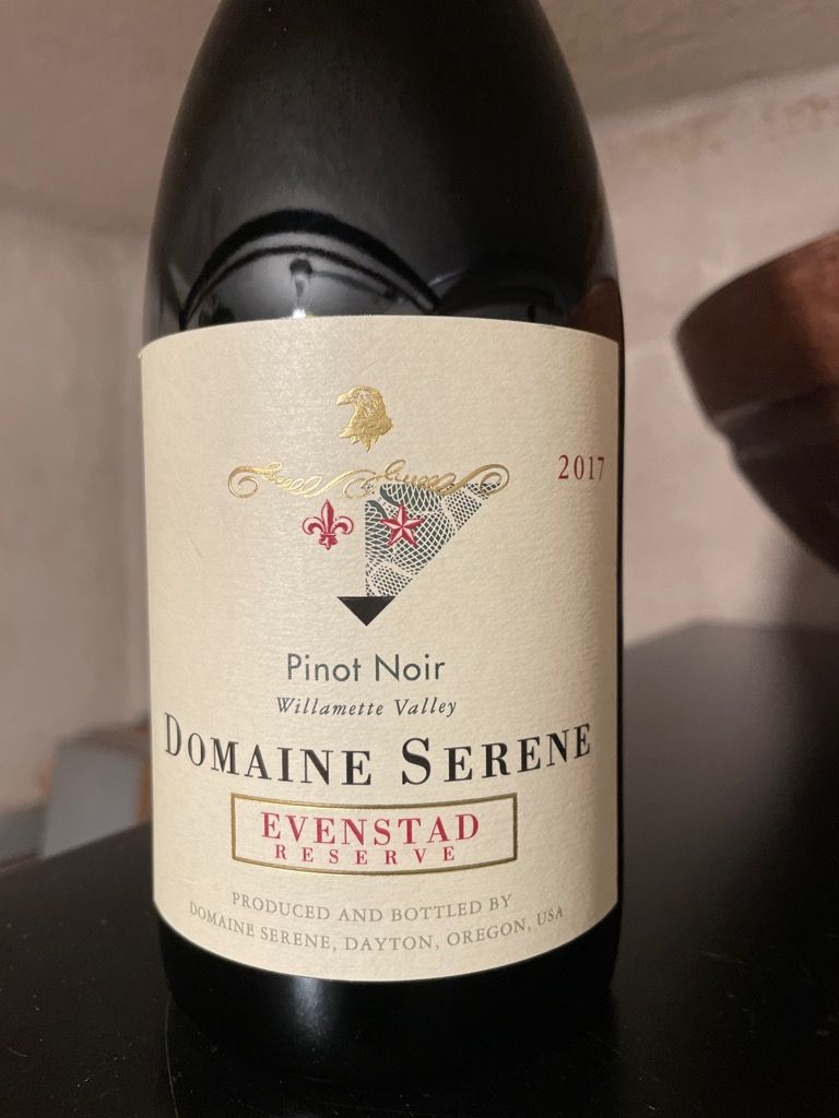 ワイン Domaine Serene Evenstad Reserve 2016 2016 Domaine Serene Pinot Noir Evenstad Reserve - CellarTracker