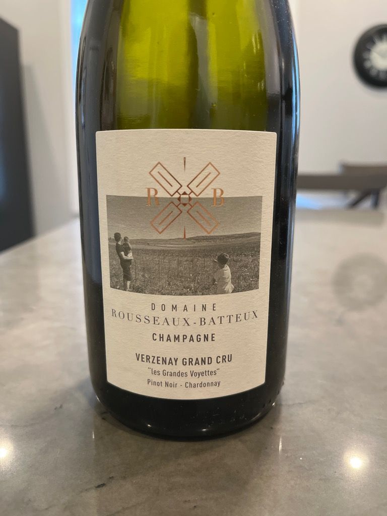 ROUSSEAUX-BATTEUX ルソーバトーシャンパン 2020年 DOMAINE ROUSSEAUX-BATTEUX 'Les Grandes Voyettes' 2020 – Champagne