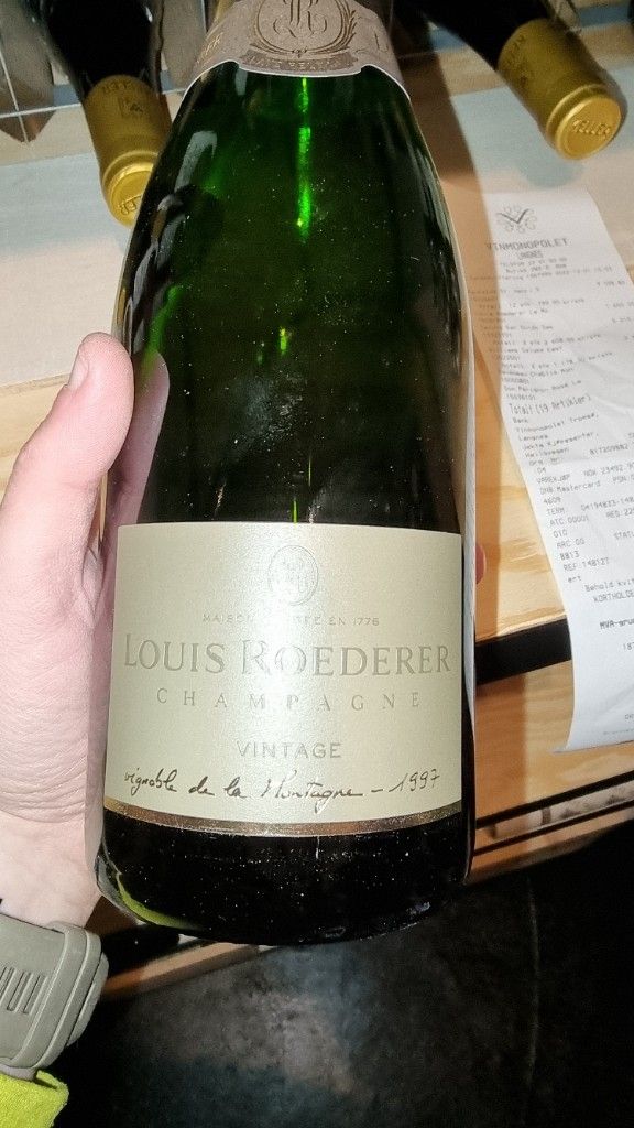 1995 Louis Roederer Champagne Vignoble de la Montagne Late