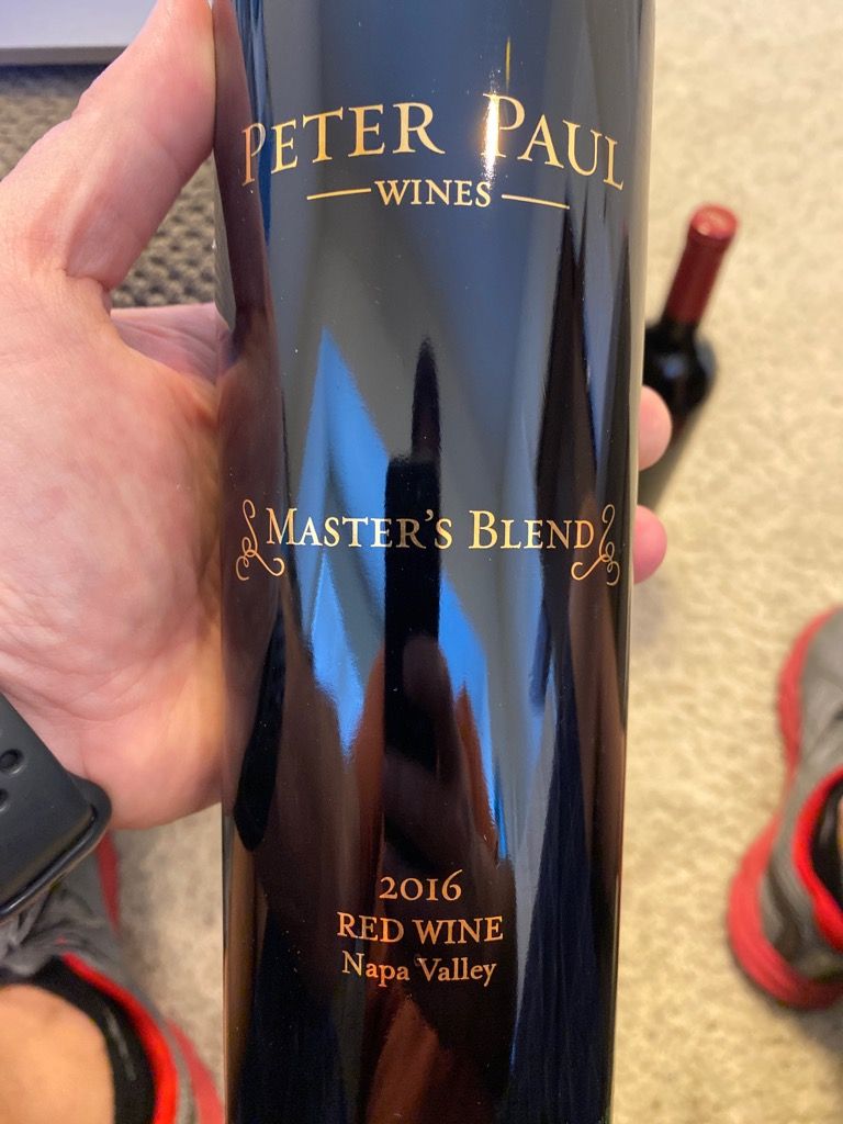 2016 Peter Paul Wines Master's Blend, USA, California, Napa Valley CellarTracker