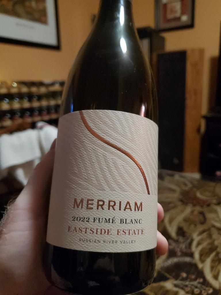 2022 Merriam Vineyards Fumé Blanc, USA, California, Sonoma County