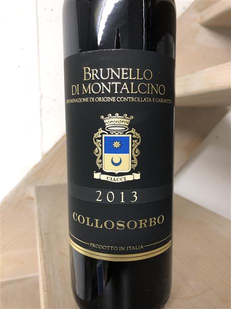 Brunello di Montalcino Tenuta di Collosorbo 2017