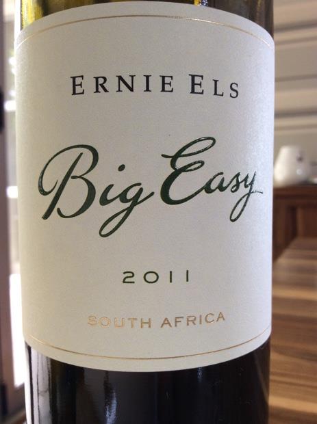 2011 Ernie Els Chenin Blanc The Big Easy, South Africa, Coastal Region