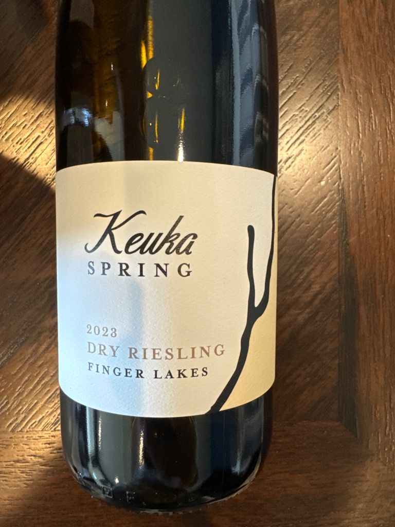 Keuka Spring Logo 2023 Keuka Spring Vineyards Riesling, USA, New York, Finger Lakes ...