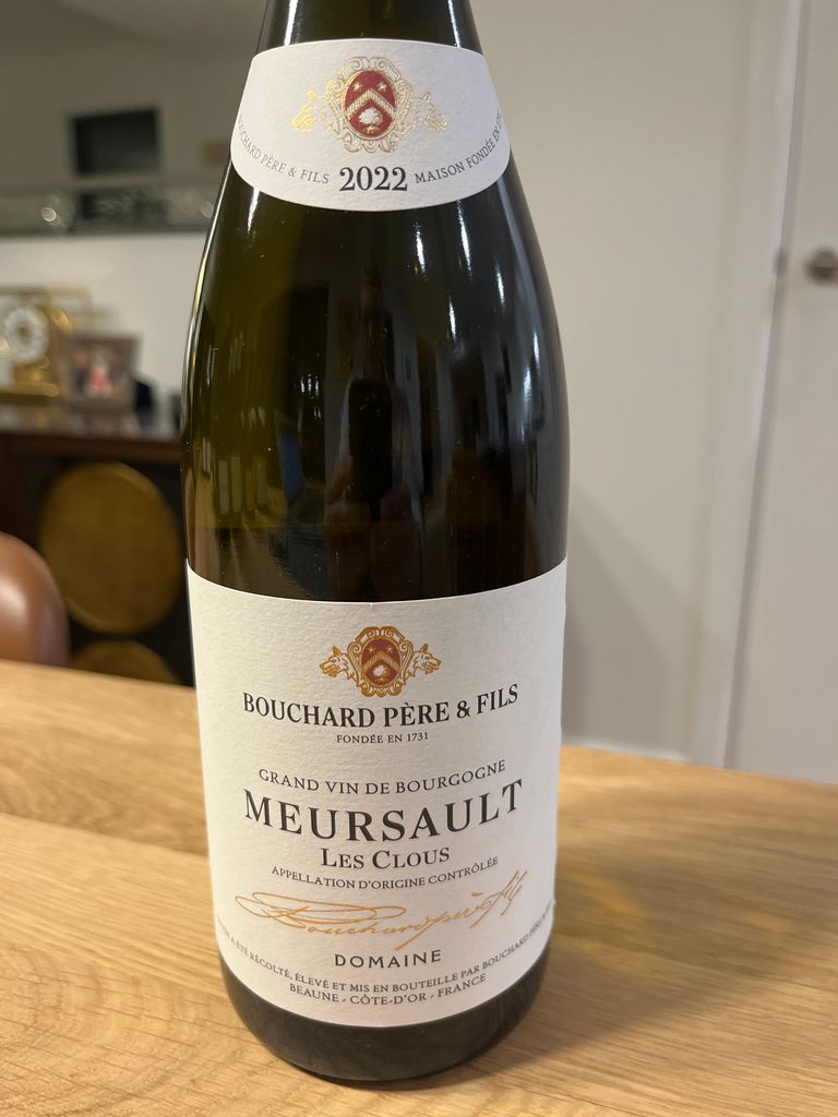 2022 Bouchard Père et Fils Meursault Les Clous - CellarTracker