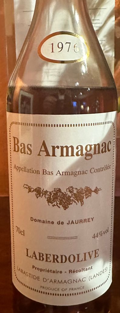 1979 Laberdolive Bas Armagnac Domaine de Jaurrey - CellarTracker