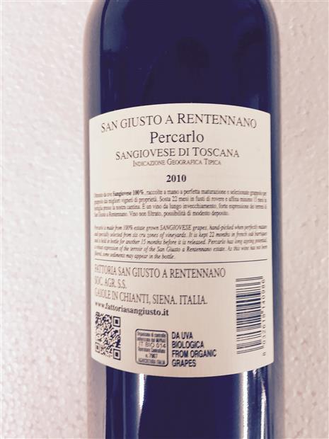 タイムセール 探し方 Rentennano a Giusto San 2007 Percarlo IGT Toscana イタリア