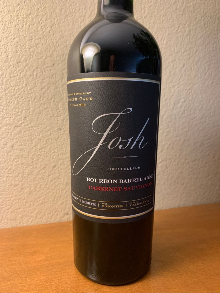 2019 josh cellars cabernet sauvignon bourbon barrel aged reserve usa