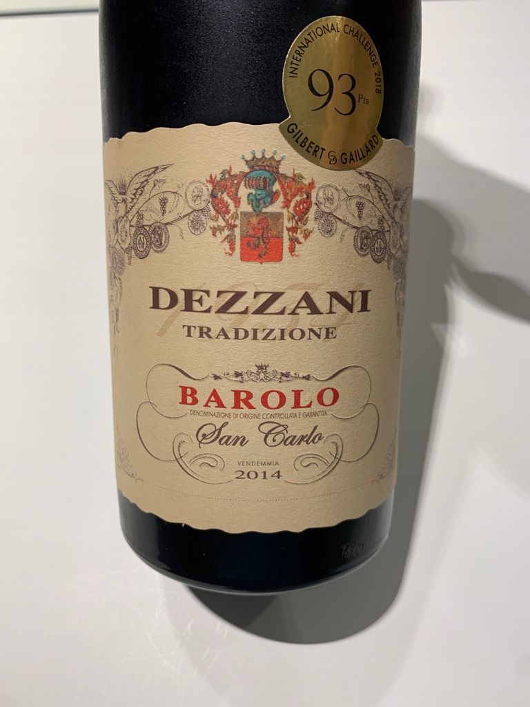 2014 Dezzani Barolo San Carlo, Italy, Piedmont, Langhe, Barolo ...