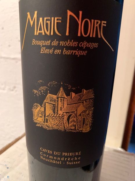 Magie Noire – Caves du Prieuré de Cormondrèche