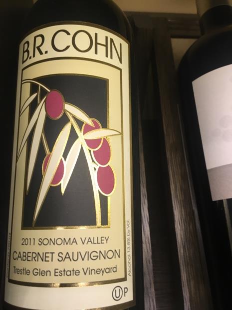 2011 B.R. Cohn Cabernet Sauvignon Olive Hill Estate Vineyards, USA ...