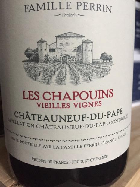 10 Famille Perrin Perrin Fils Chateauneuf Du Pape Vieilles Vignes Les Chapouins France Rhone Southern Rhone Chateauneuf Du Pape Cellartracker