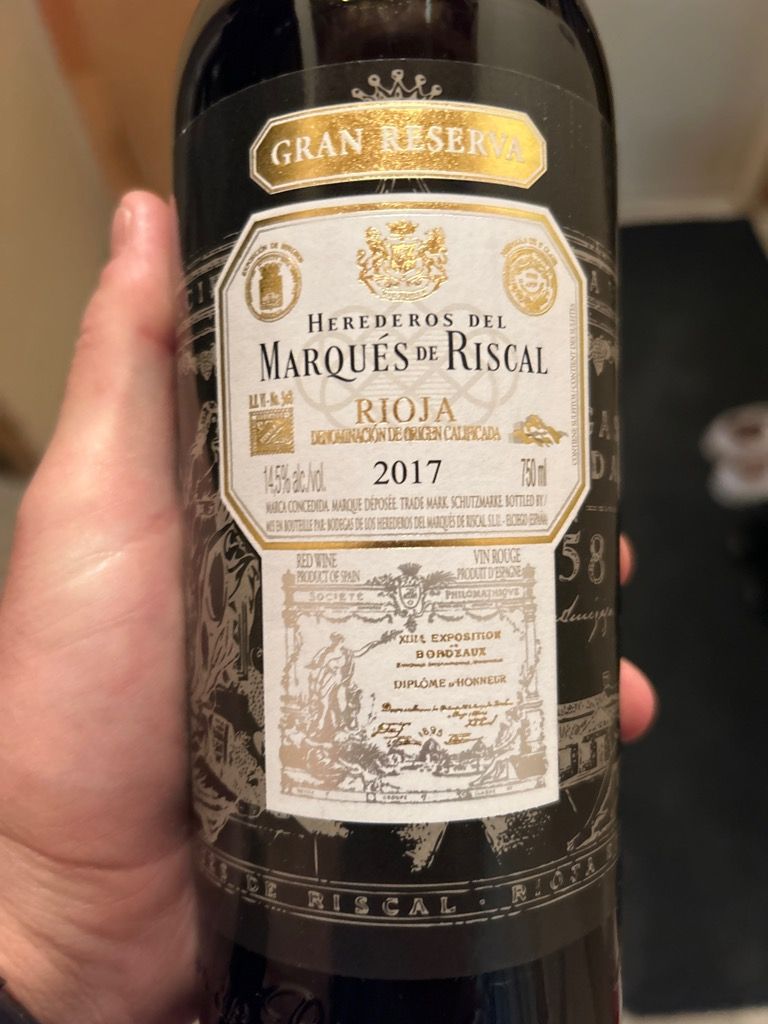 Marques De Rical Rioja Re 2017 Marqués de Riscal Rioja Gran Reserva, Spain, La Rioja, La Rioja ...