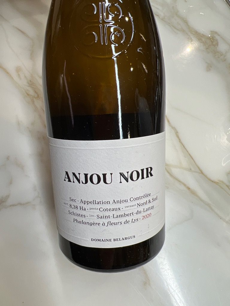 2020 Domaine Belargus Anjou Noir CellarTracker