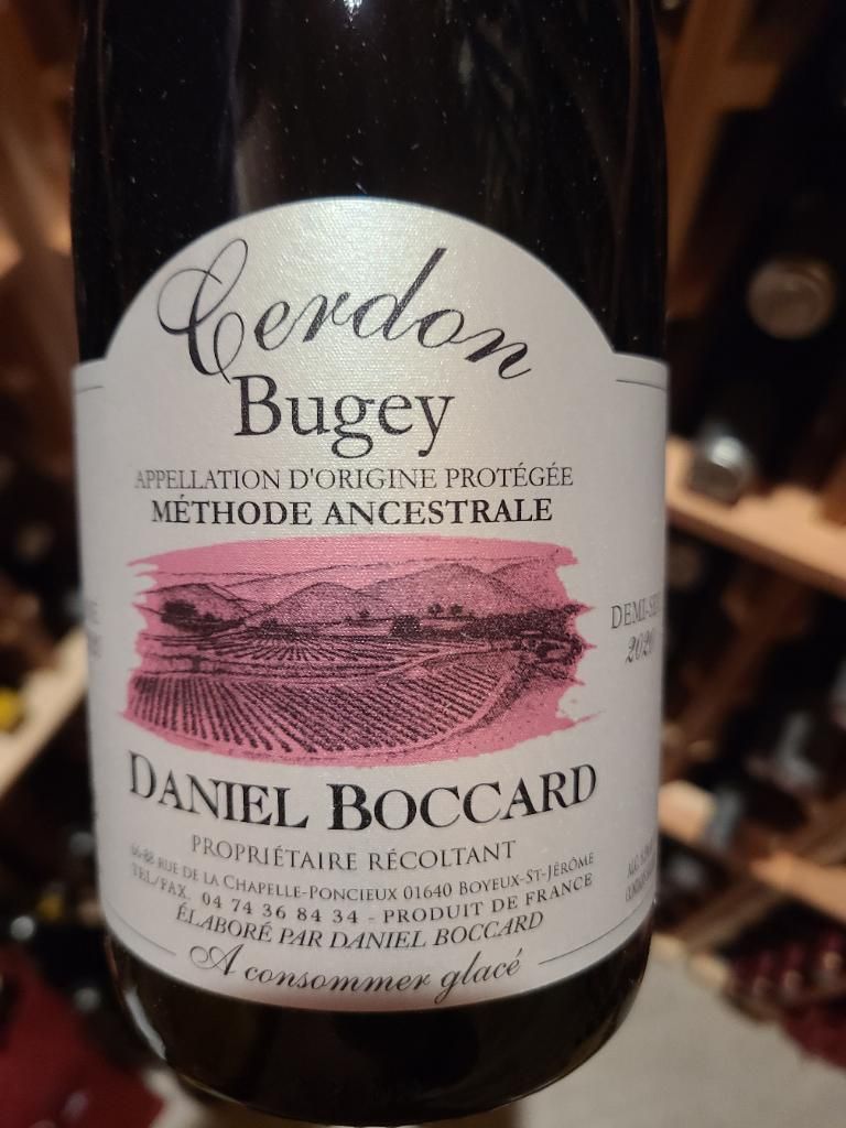 Bugey Cerdon méthode ancestrale Demi-Sec - 2021 - Renardat-Fache