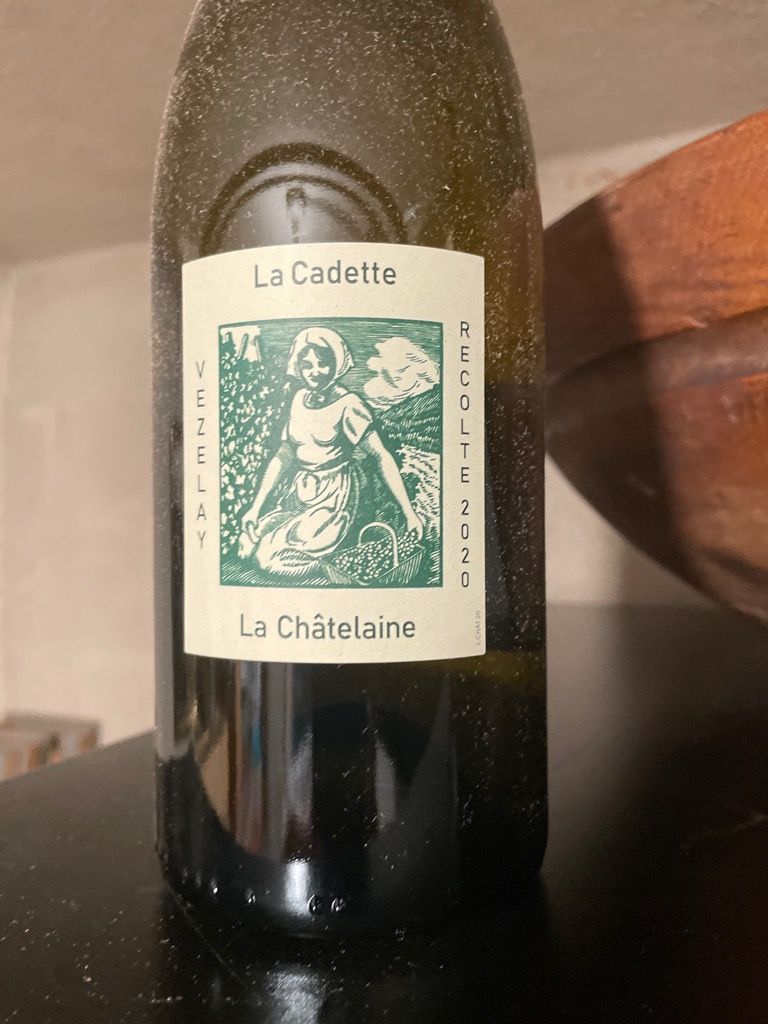 2020 Domaine de la Cadette Bourgogne Vézelay La Châtelaine, France