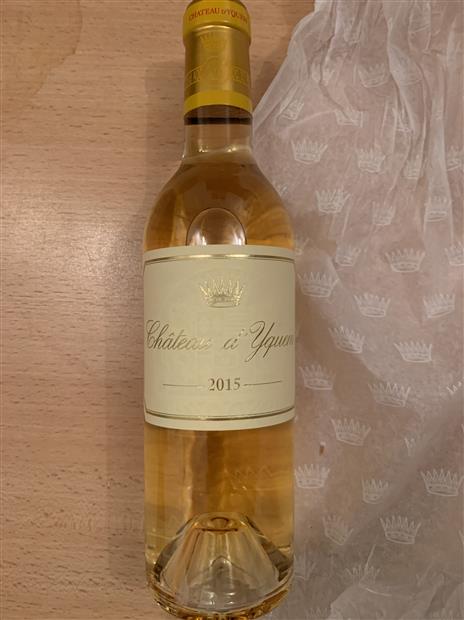 2015 Château d'Yquem - CellarTracker