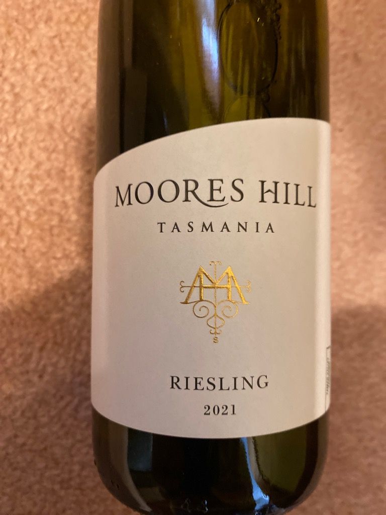 2021 Moores Hill Riesling, Australia, Tasmania, Tamar Valley