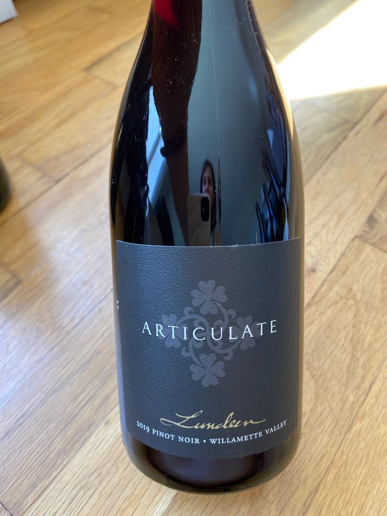 2019 genius loci wines pinot noir articulate lundeen usa oregon