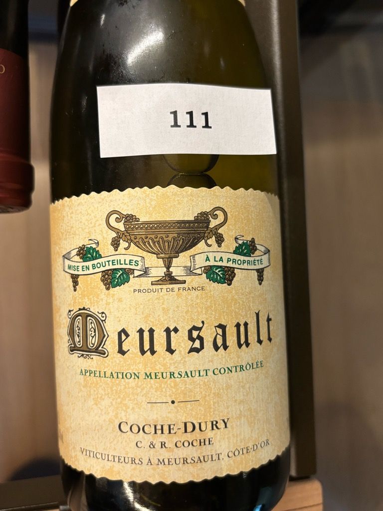 2019 Coche-Dury Meursault - CellarTracker