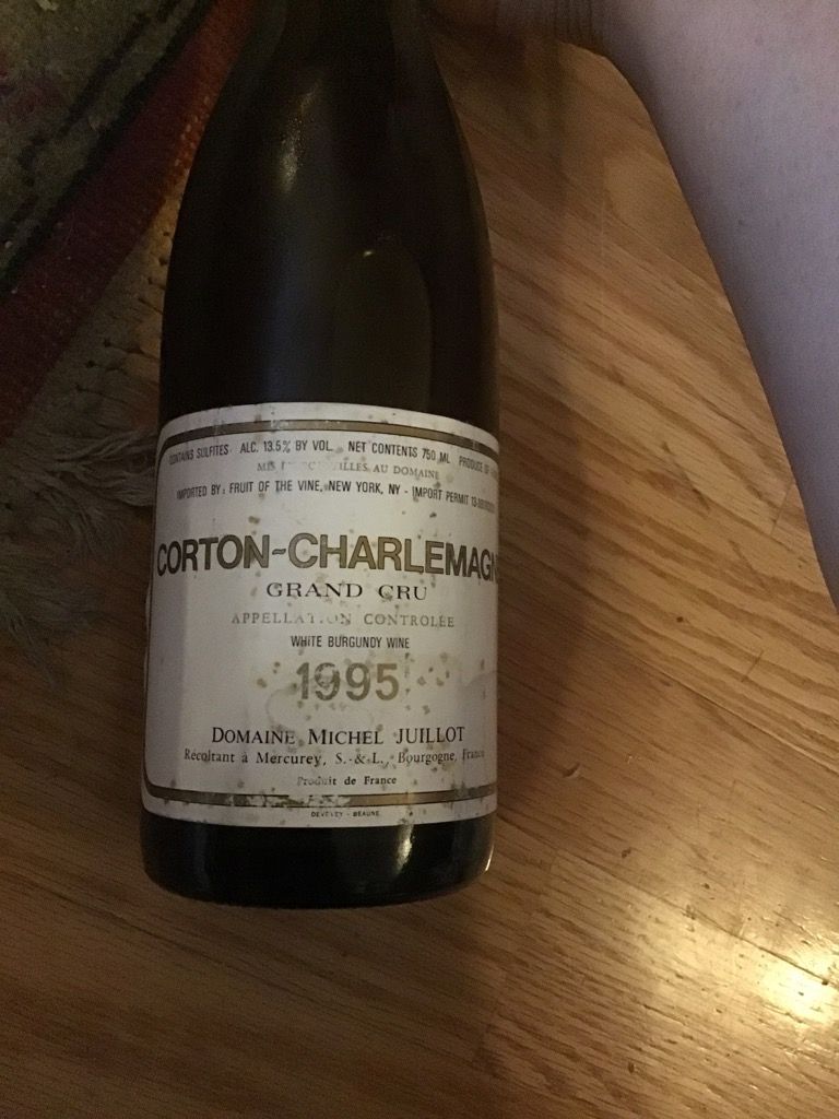 1995 Domaine Michel Juillot Corton-Charlemagne - CellarTracker