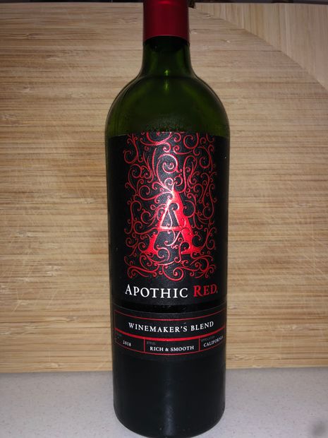 2018 Apothic Winemaker's Blend, USA, California - CellarTracker