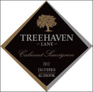 2012 Treehaven Lane Cabernet Sauvignon, USA, California, North Coast ...