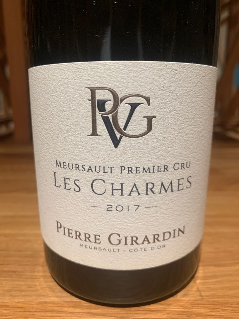 2017 Pierre Girardin Meursault 1er Cru Les Charmes, France, Burgundy ...