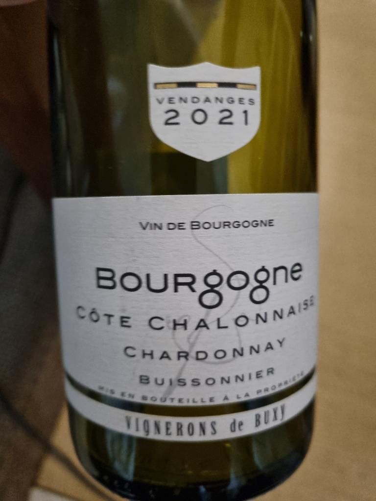 2021 Vignerons De Buxy Bourgogne Côte Chalonnaise Buissonnier, France ...