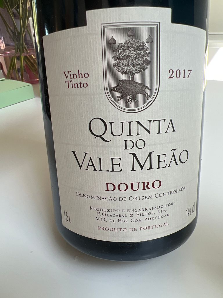 2017 Quinta do Vale Meão Douro, Portugal, Douro - CellarTracker