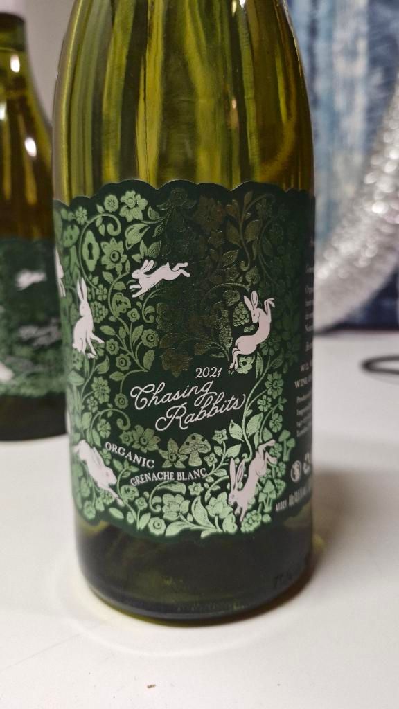 2021 Bosman Family Vineyards Grenache Blanc Chasing Rabbits, South ...