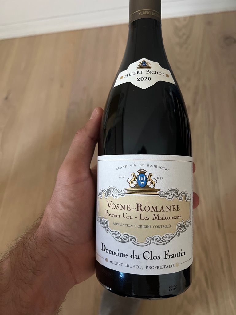 2020 Maison Albert Bichot Vosne-Romanée 1er Cru Les Malconsorts