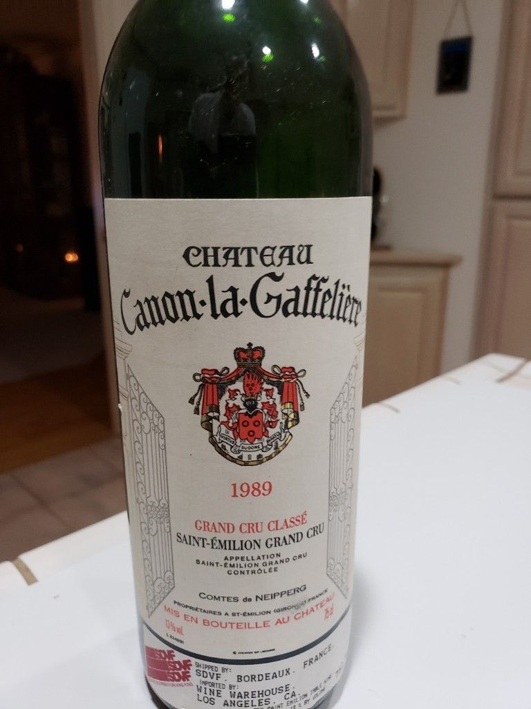1989 Château Canon-la-Gaffelière - CellarTracker