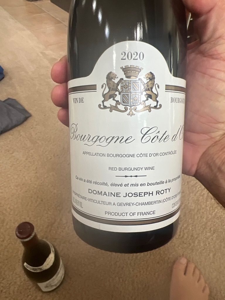 2021 Domaine Joseph Roty Bourgogne Côte d'Or - CellarTracker