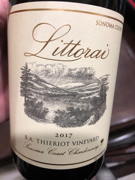 2017 Littorai Chardonnay B. A. Thieriot Vineyard, USA, California ...