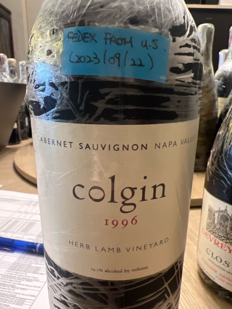 1995 Colgin Cabernet Sauvignon Herb Lamb - CellarTracker