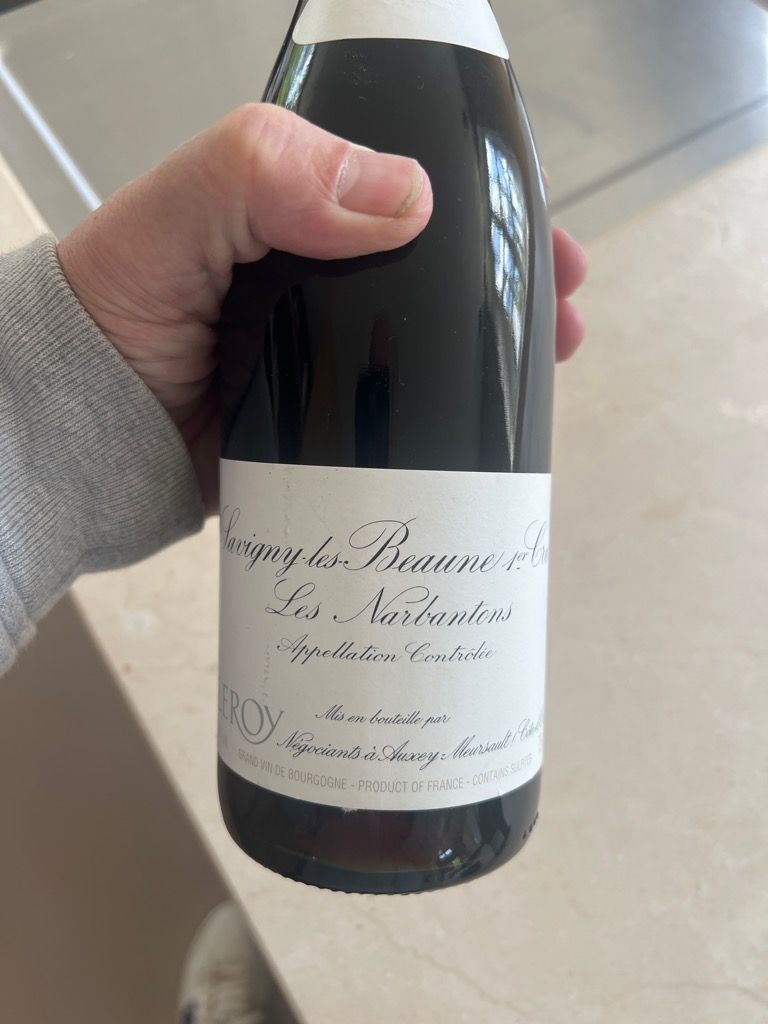 2011 Domaine Leroy Savigny-lès-Beaune 1er Cru Narbantons