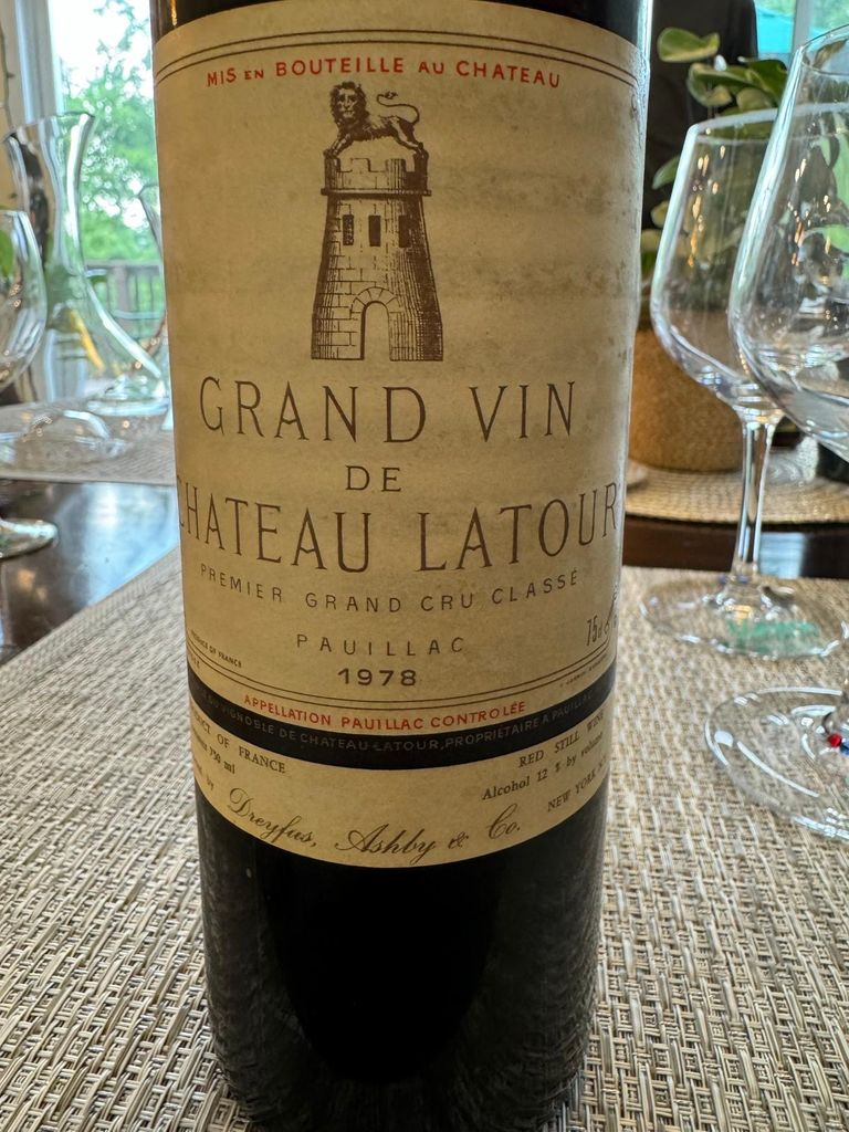 1976 Château Latour Grand Vin - CellarTracker