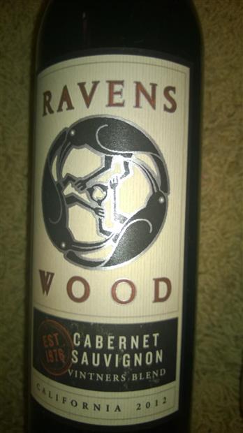 2012 Ravenswood Cabernet Sauvignon Vintners Blend Usa California