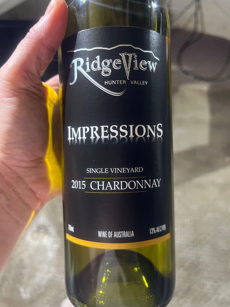 2022 RidgeView Wines Chardonnay Impressions, Australia, New South Wales ...