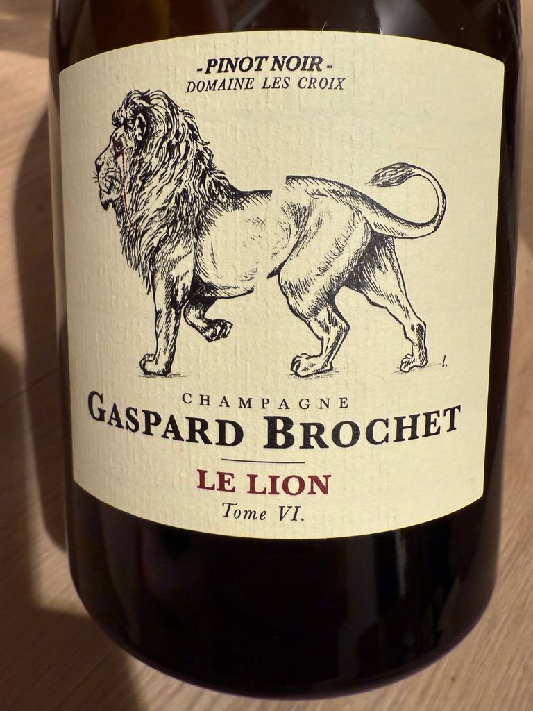 N.V. Gaspard Brochet Champagne Extra Brut Le Lion Tome VI