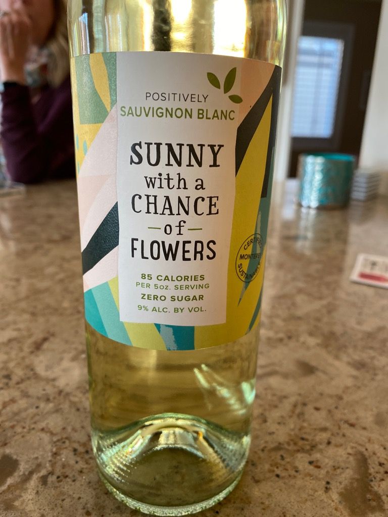 2020 Sunny Wine Co Sauvignon Blanc Sunny With a Chance of Flowers