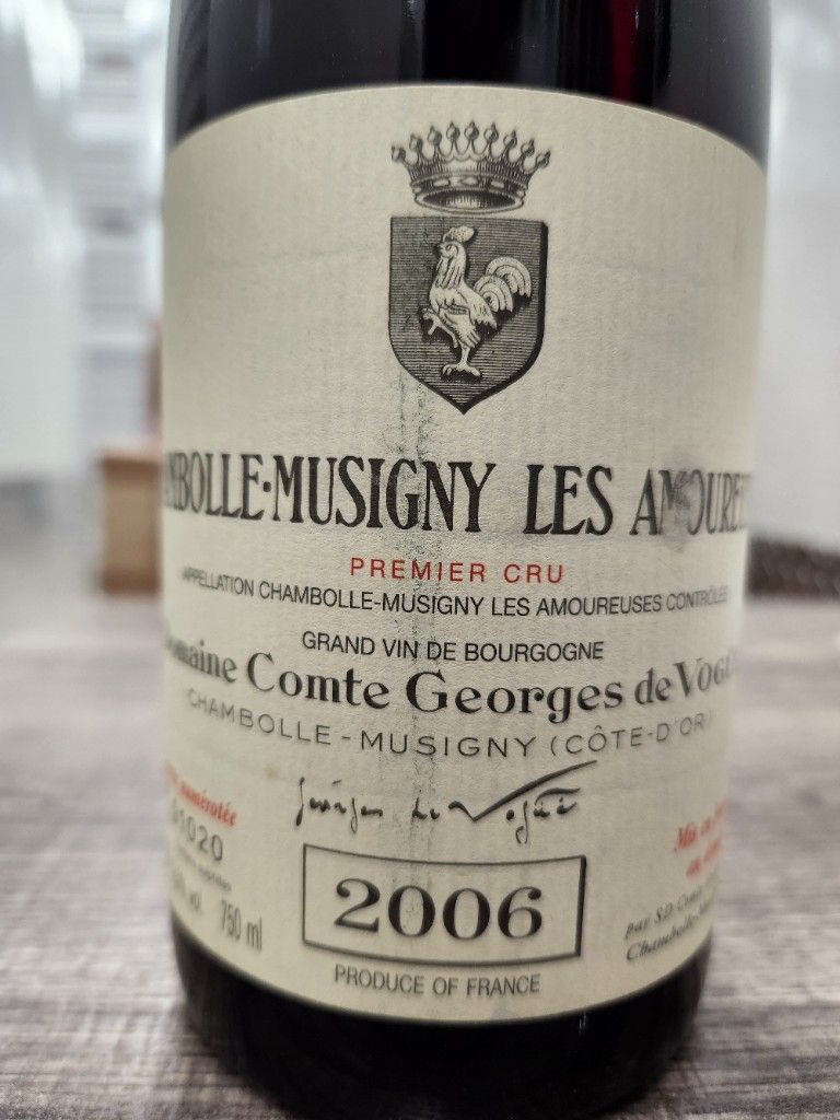 Chambolle-Musigny Premier Cru 2006ヴォギュエ