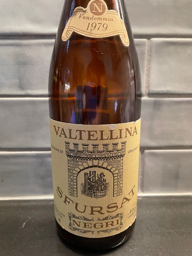 1979 Nino Negri Sfursat - CellarTracker