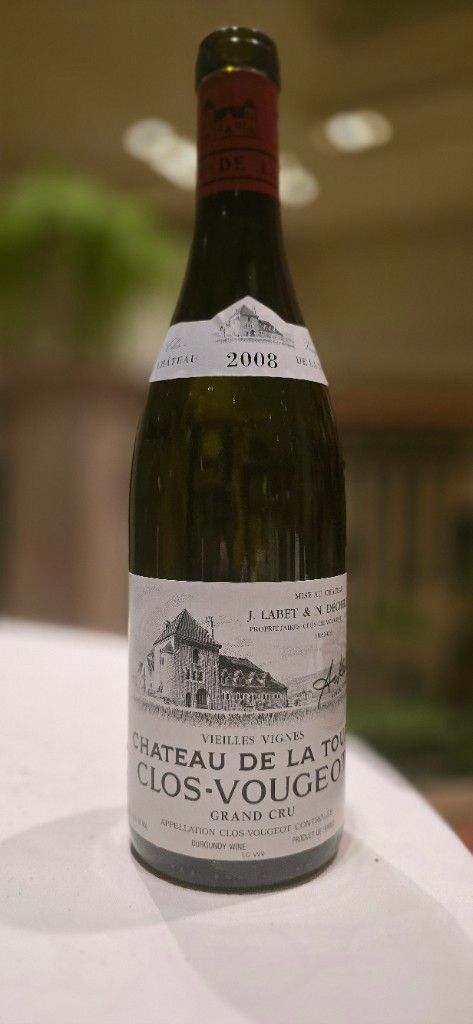 2008 Domaine Château De La Tour Clos Vougeot Vieilles Vignes