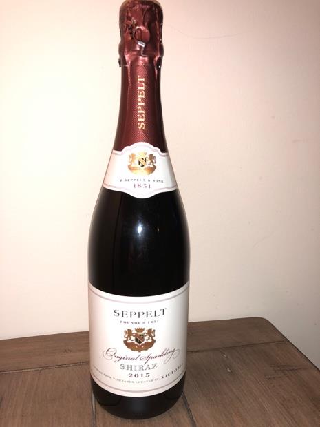 2015 Seppelt Original Sparkling Shiraz - CellarTracker